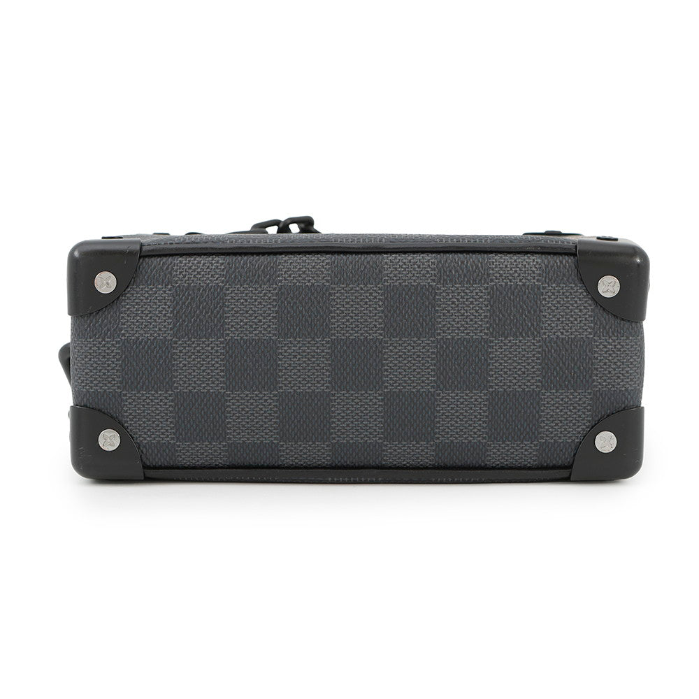LOUIS VUITTON Mini Soft Trunk NoirN45278 Damier Graphite Stamp