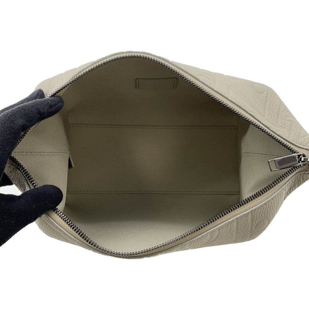 Dior Gravity Pouch Gray2ESCA495 Leather