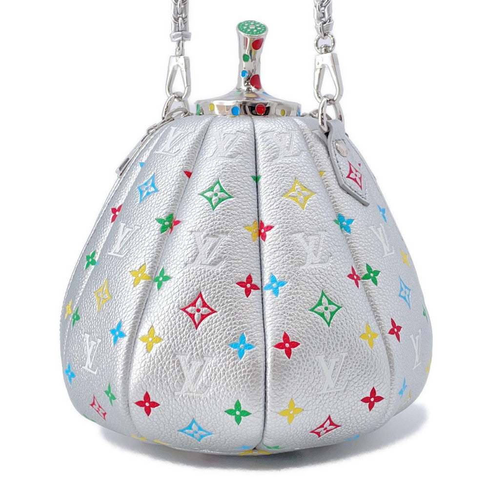 LOUIS VUITTON Louis Vuitton x Yayoi Kusama LVxYK Pumpkin SilverM21761 Monogram Yayoi Kusama