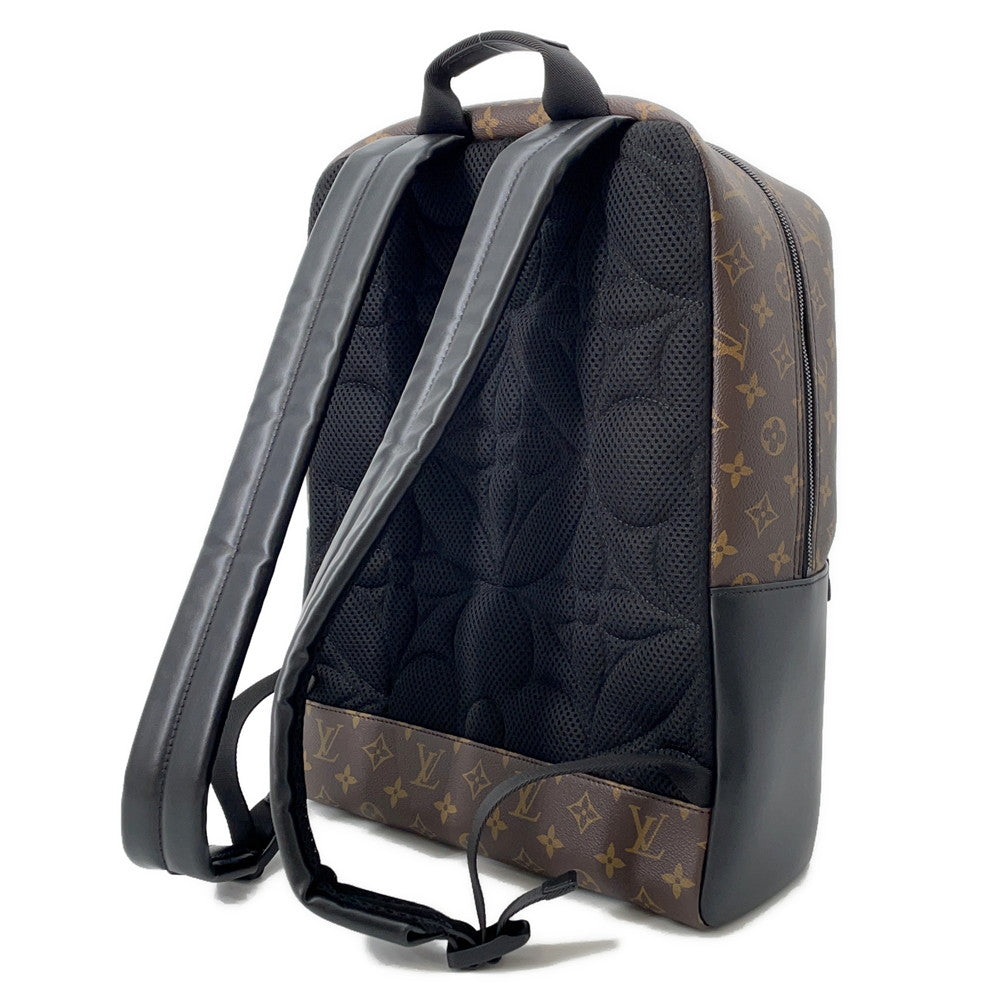 LOUIS VUITTON Dean Backpack Brown/NoirM45335 Monogram Macassar Canvas