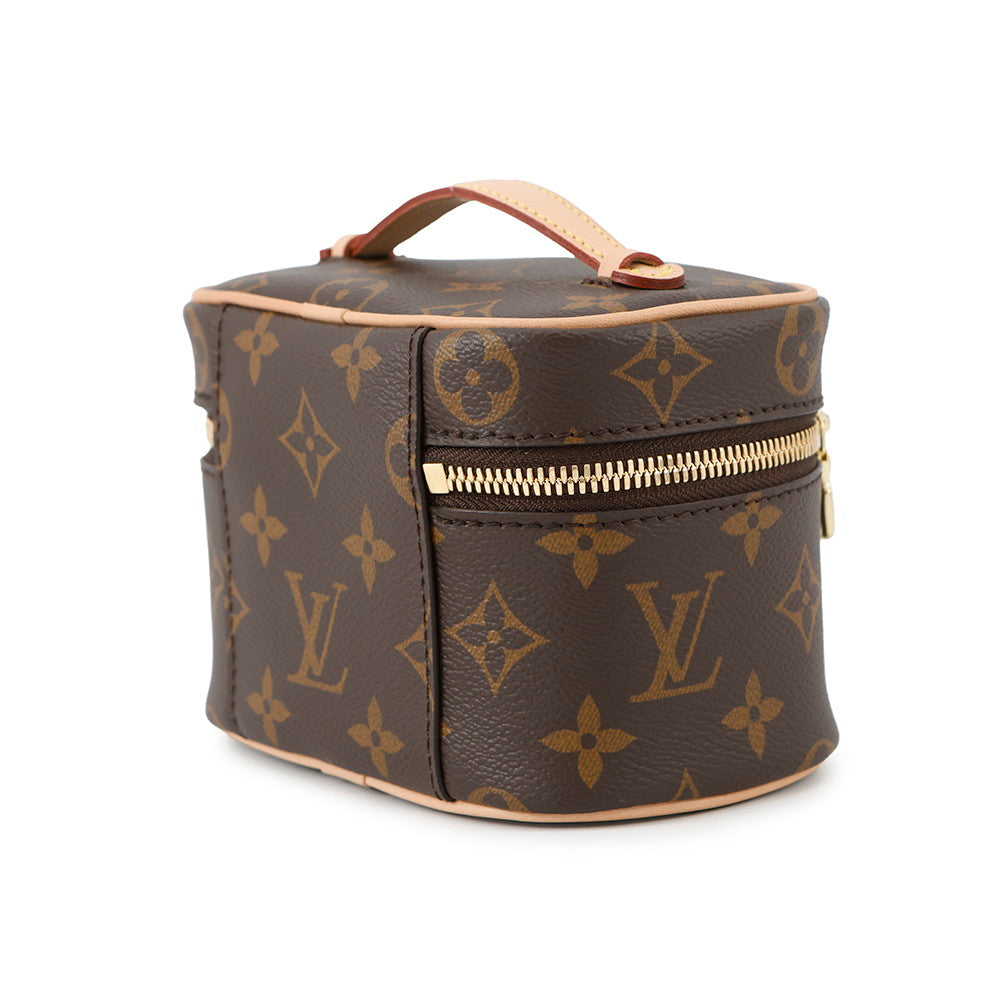 LOUIS VUITTON Nice nano BeigeM44936 Monogram