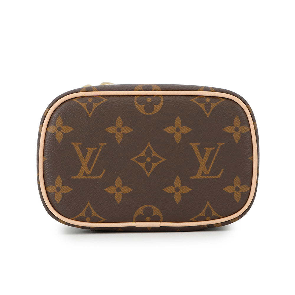 LOUIS VUITTON Nice nano BeigeM44936 Monogram