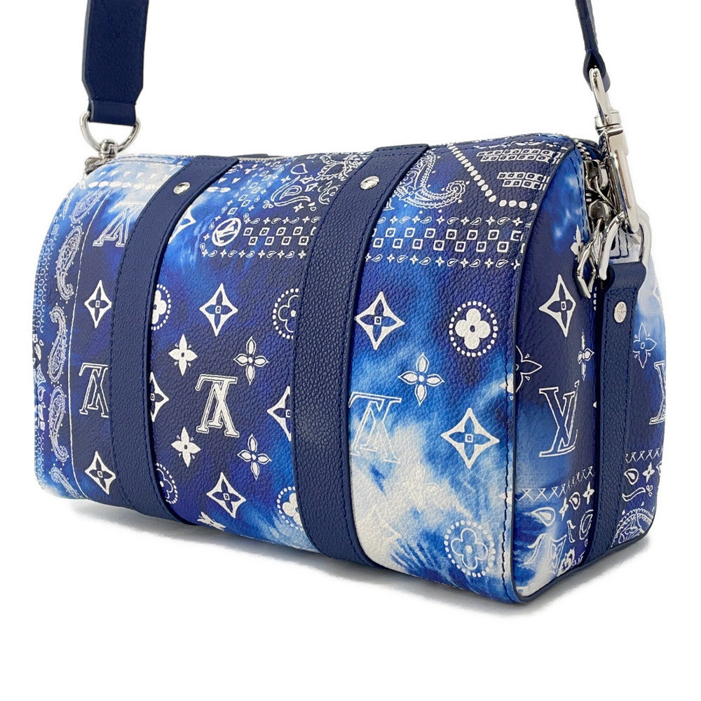 LOUIS VUITTON City?Keepall Blue/WhiteM20555 Monogram?Bandana