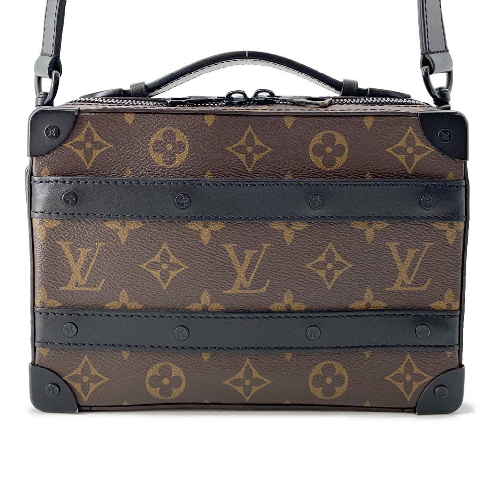 LOUIS VUITTON Handle ?Soft Trunk NoirM45935 Monogram Macassar Canvas