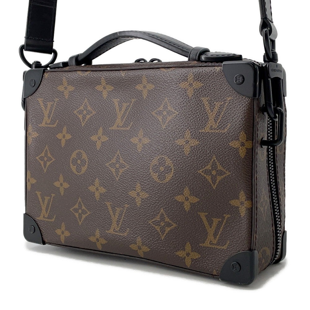 LOUIS VUITTON Handle ?Soft Trunk NoirM45935 Monogram Macassar Canvas