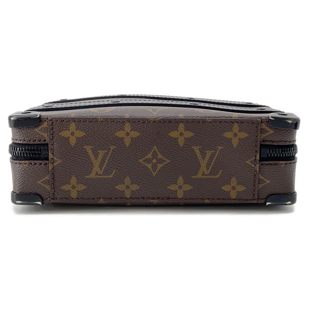 LOUIS VUITTON Handle ?Soft Trunk NoirM45935 Monogram Macassar Canvas