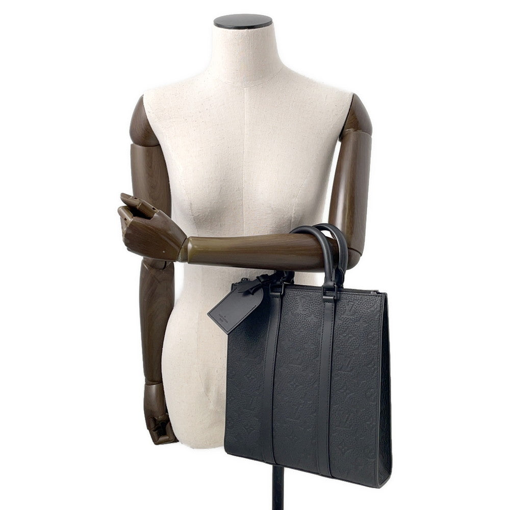 LOUIS VUITTON Sac Plat NoirM59960 Monogram ?Taurillon