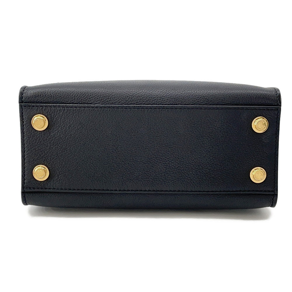 LOUIS VUITTON On My Side Noir/BrownM57728 Monogram Calf Leather Size PM