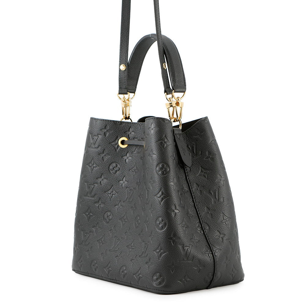 LOUIS VUITTON Neonoe NoirM45256 Monogram Empreinte Leather Size MM