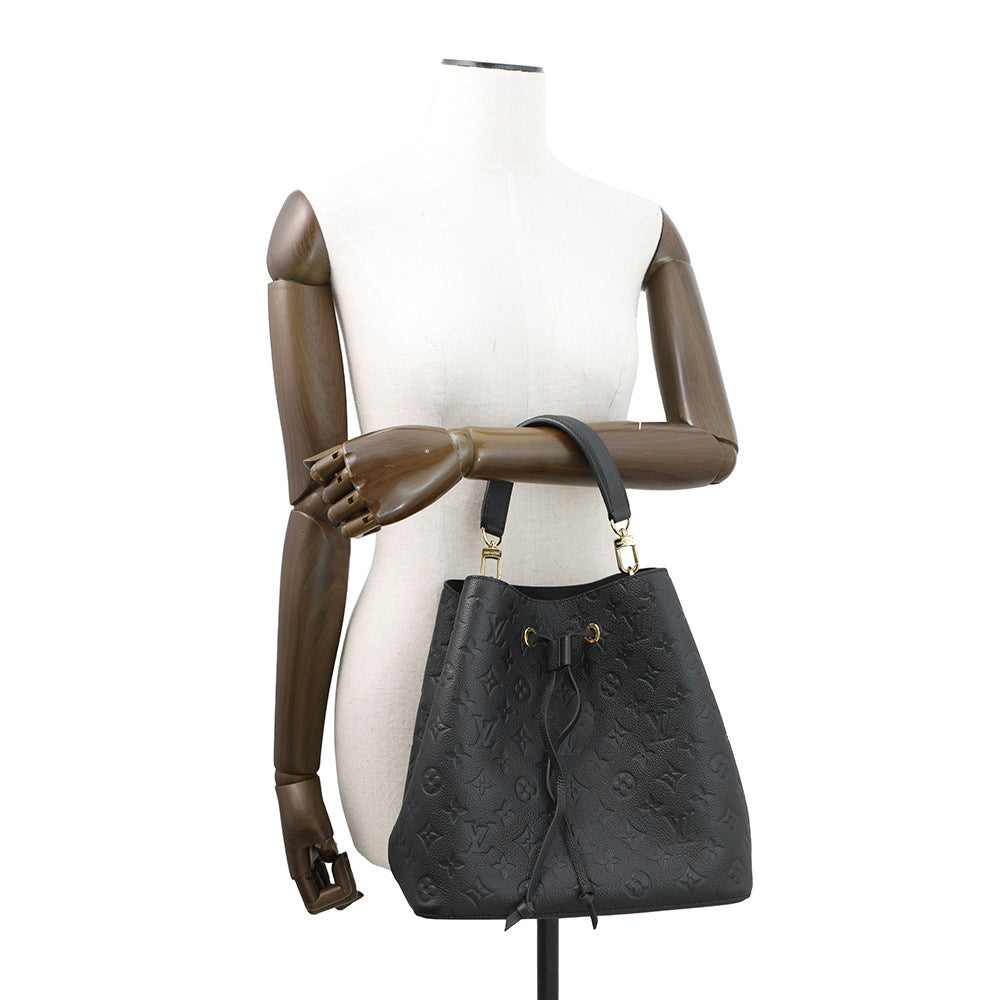 LOUIS VUITTON Neonoe NoirM45256 Monogram Empreinte Leather Size MM