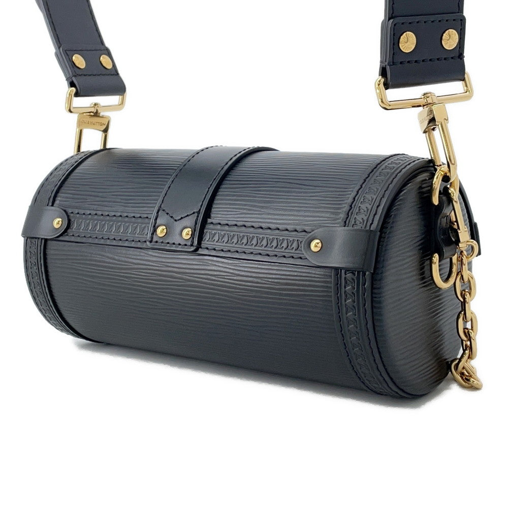 LOUIS VUITTON Papillon Trunk BlackM58655 Epi Leather