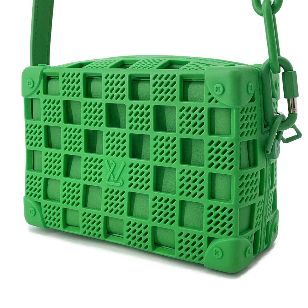 LOUIS VUITTON Mini Soft Trunk GreenM23142 Rubber