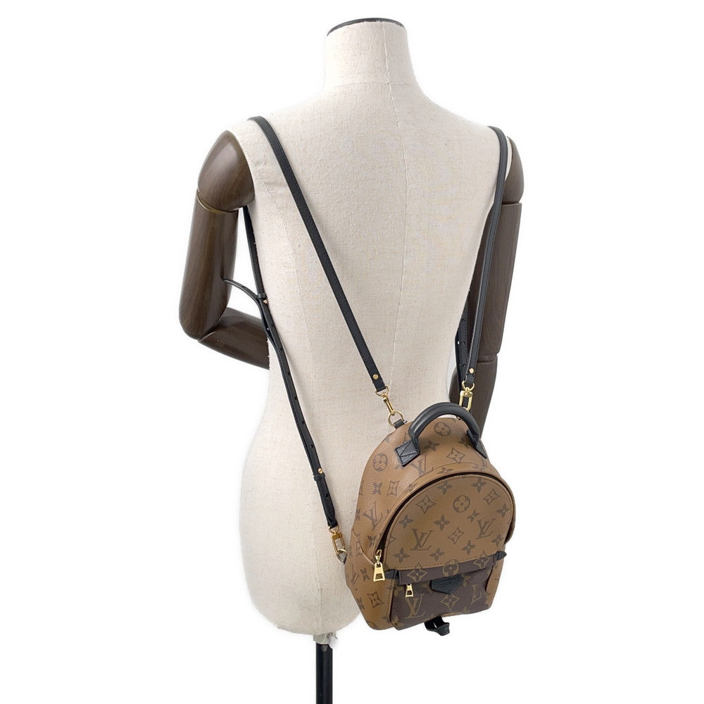 LOUIS VUITTON Palm Springs Backpack NoirM42411 Monogram Reverse Canvas Size Mini