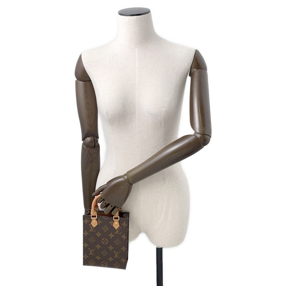 LOUIS VUITTON Petit Sac Plat BrownM69442 Monogram