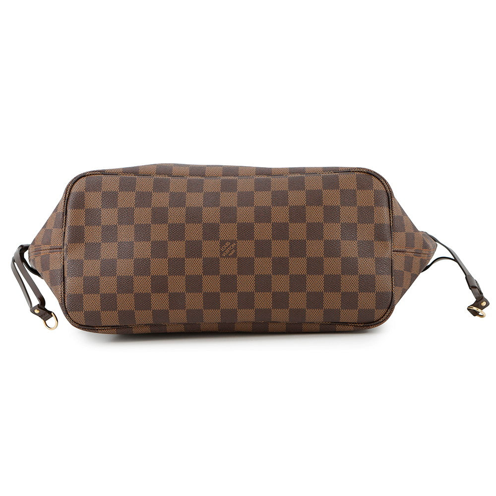 LOUIS VUITTON Neverfull CeriseN51105 Damier Ebene Canvas Size MM