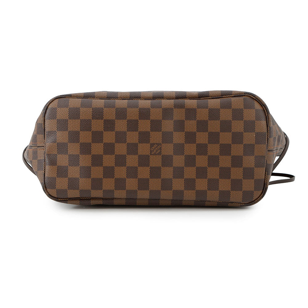 LOUIS VUITTON Neverfull CeriseN51105 Damier Ebene Canvas Size MM