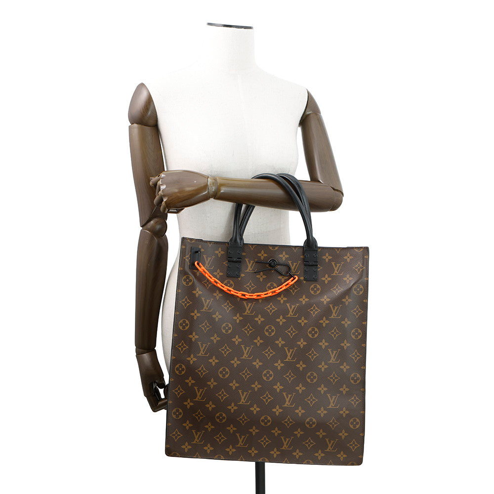 LOUIS VUITTON Sac Plat NoirM44475 Monogram / Solar Powered Ray