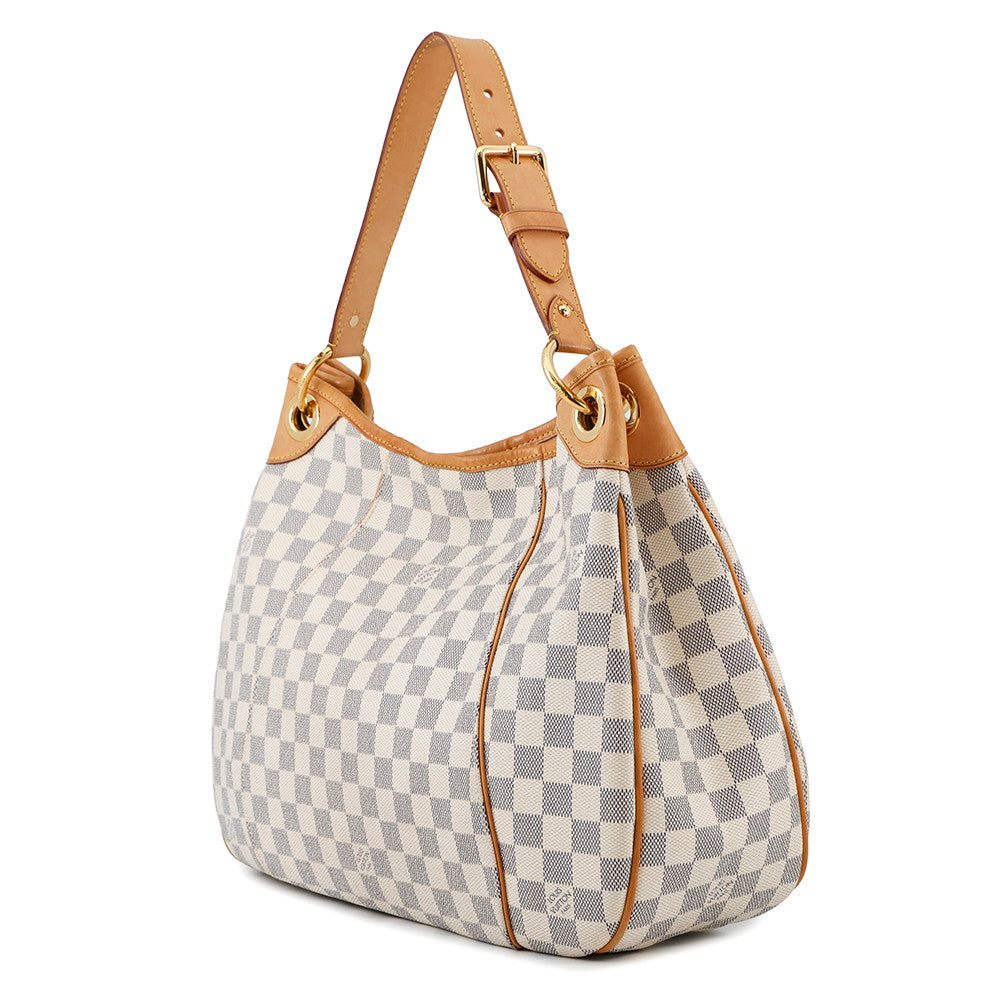 LOUIS VUITTON Galliera BeigeN55215 Damier Azur Size PM