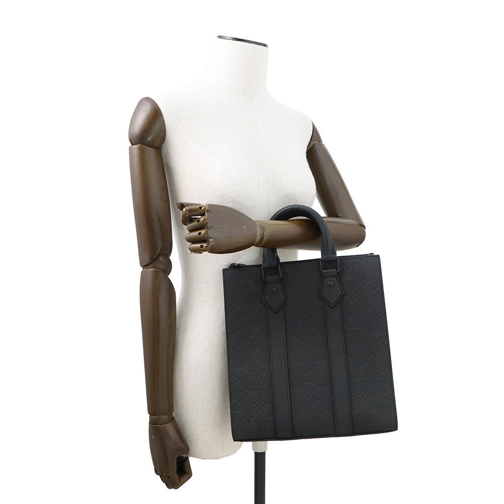 LOUIS VUITTON Sac Plat BlackM21884 Monogram?Taurillon