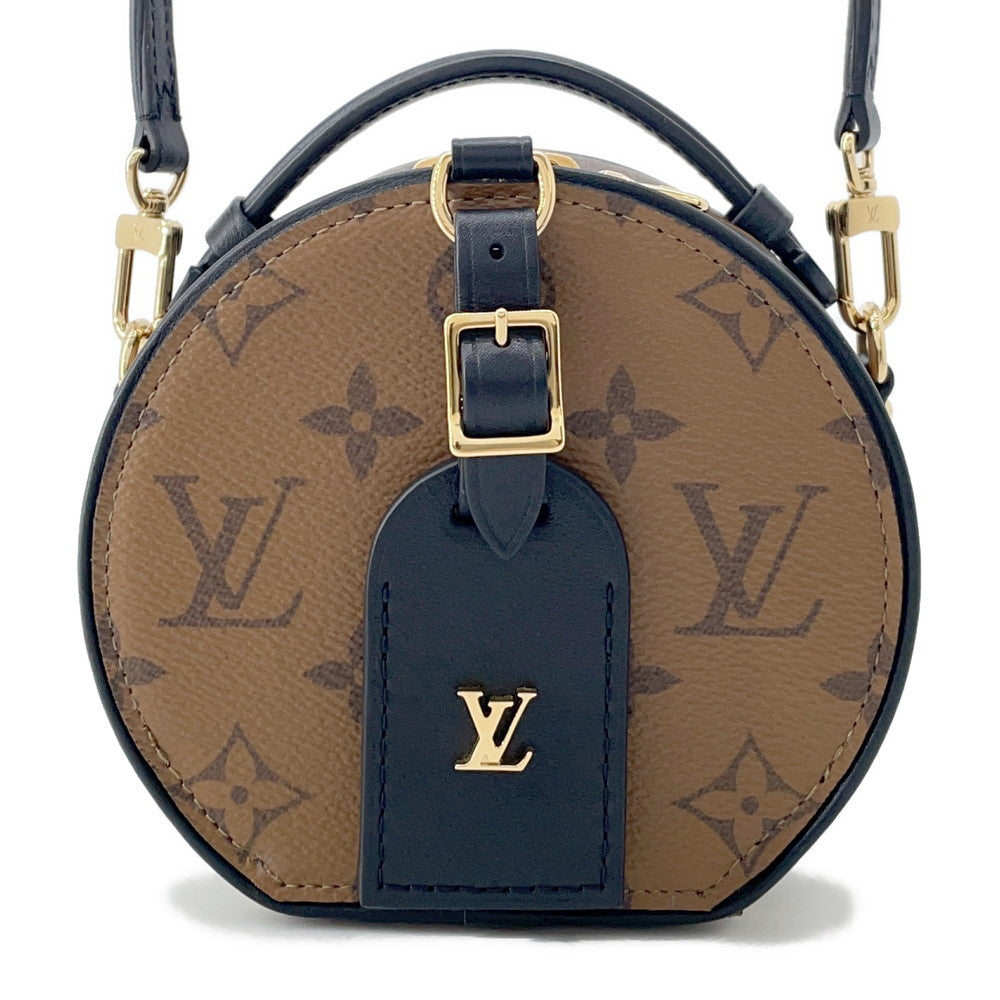 LOUIS VUITTON Mini Boite Chapeau BeigeM68276 Monogram Reverse Canvas