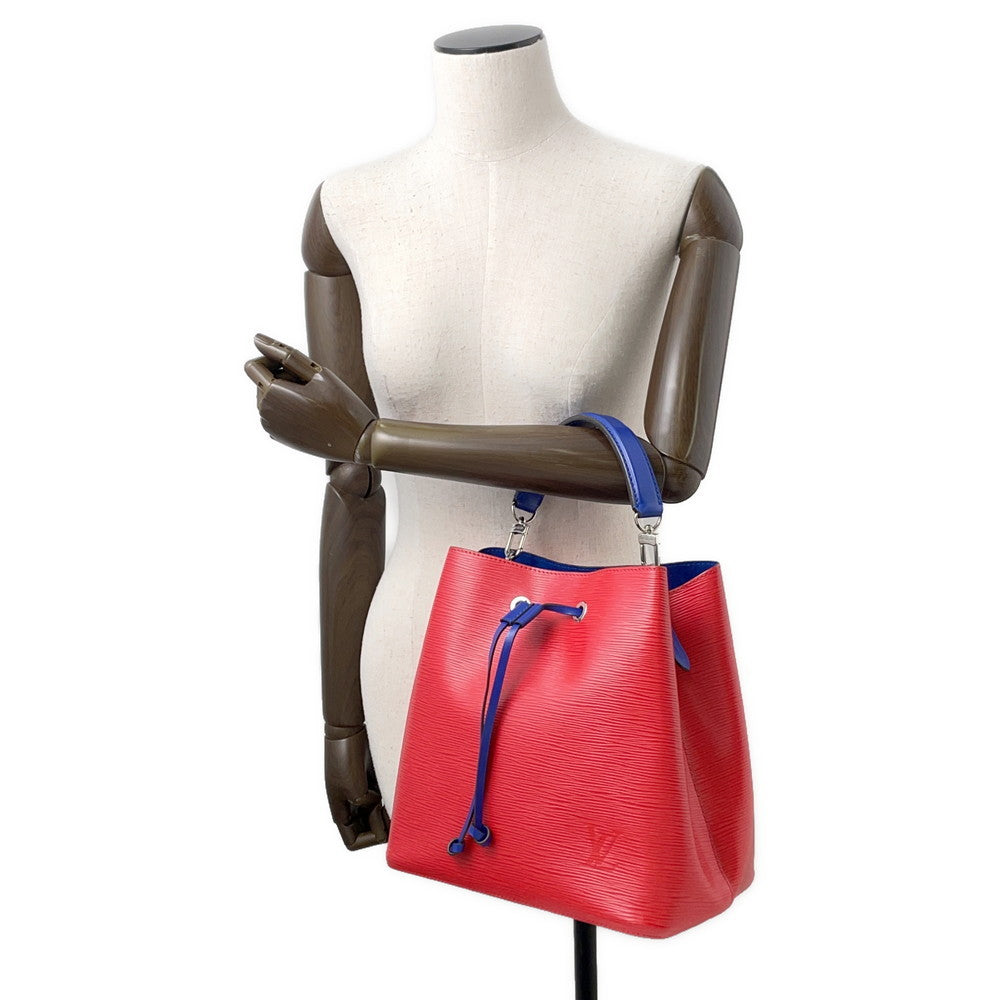 LOUIS VUITTON Neonoe Coquelicot/BlueM54365 Epi Leather