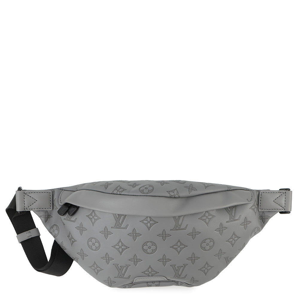 LOUIS VUITTON Discovery?Bumbag GrayM46108 Monogram Shadow Size PM