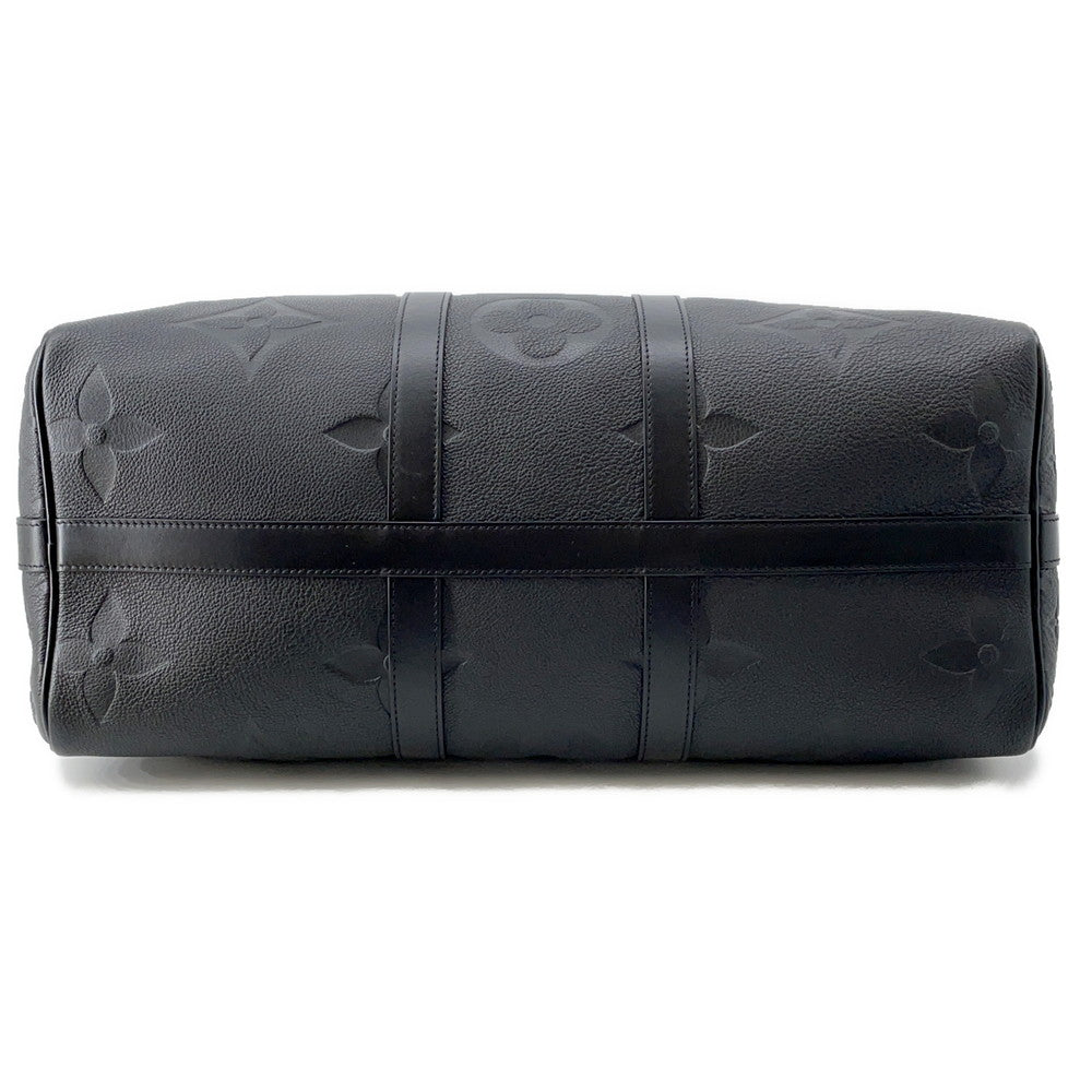 LOUIS VUITTON Keepall Bandouliere NoirM45532 Monogram Empreinte Leather Monogram Giant Size 45