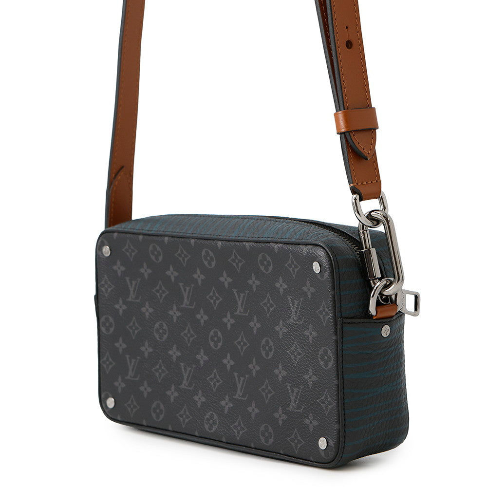 LOUIS VUITTON Volga on Strap NoirM69688 Monogram Eclipse