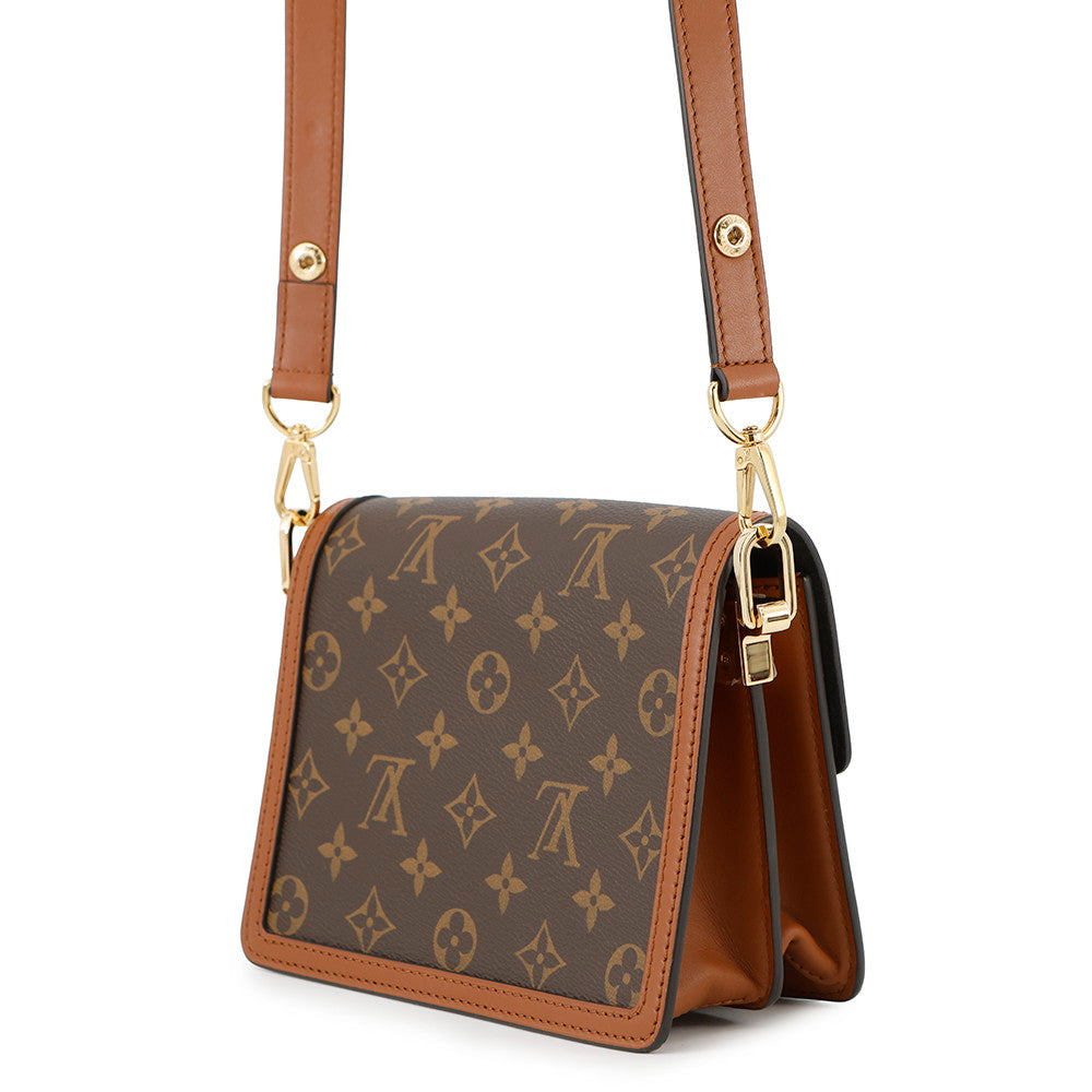 LOUIS VUITTON Dauphine NoirM45959 Monogram Reverse Canvas Size MINI
