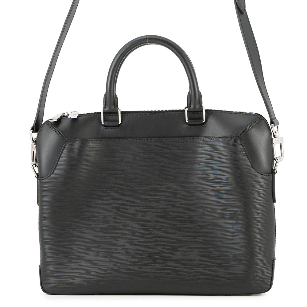 LOUIS VUITTON Oliver Briefcase NoirM51689 Epi Leather