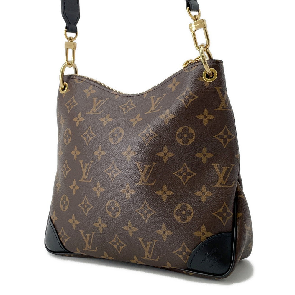LOUIS VUITTON Odeon NM NoirM45353 Monogram Size PM