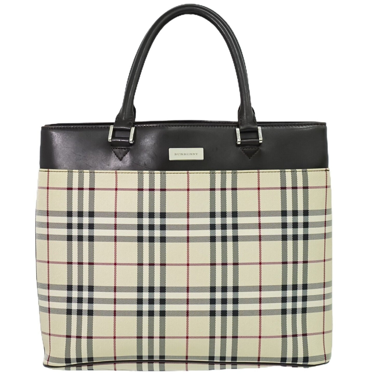 Luxury Burberry Tartan Tote