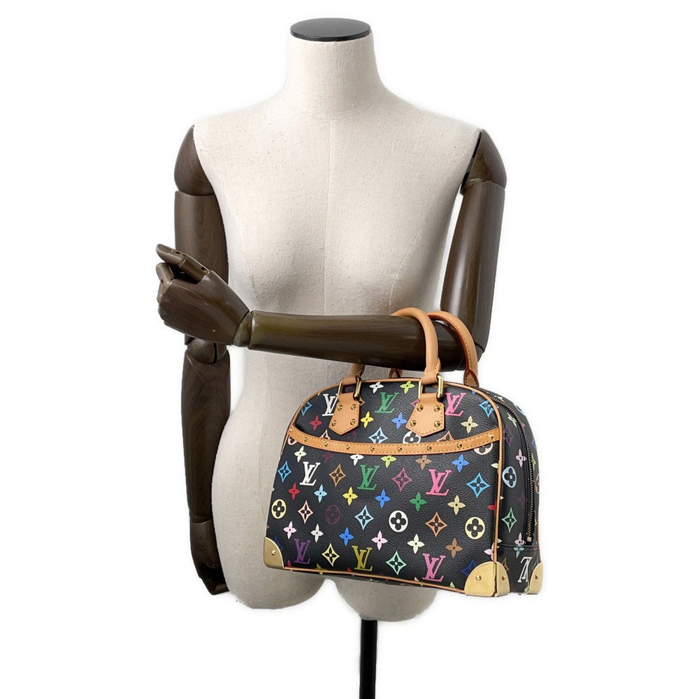 LOUIS VUITTON Trouville Noir/BeigeM92662 Monogram?Multicolor
