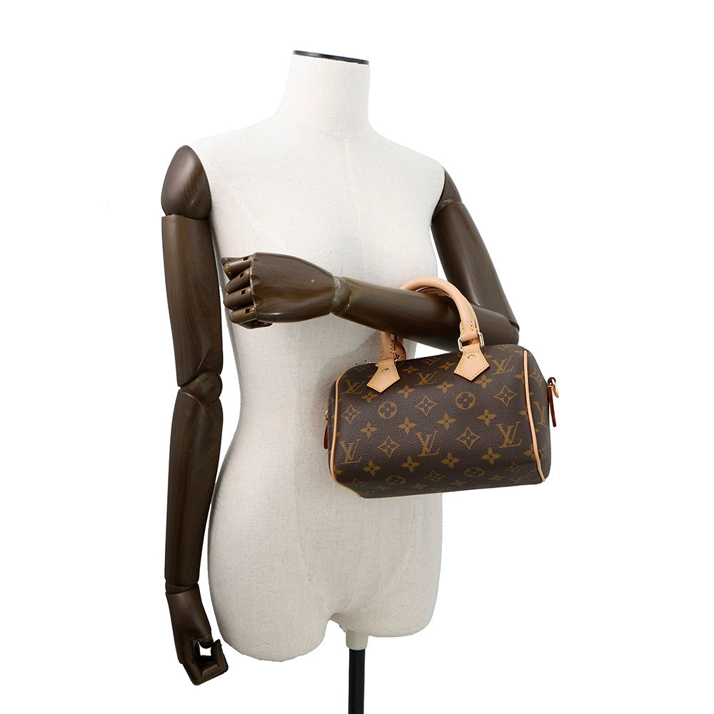 LOUIS VUITTON Speedy Bandouliere PinkOrange/RedM46594 Monogram Size 20