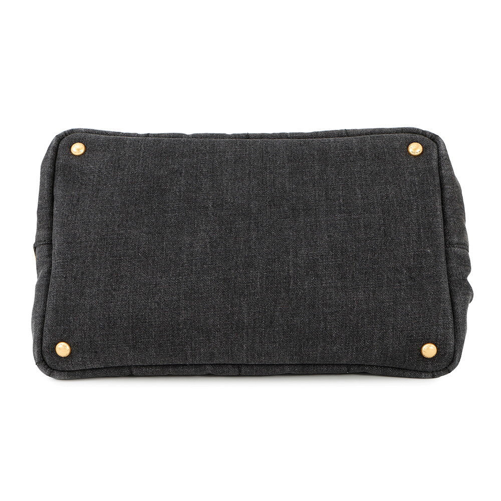PRADA Canapa BlackB2642B Denim