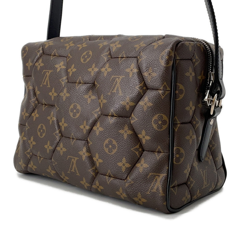 LOUIS VUITTON Exagon Neo Trocadero Noir/BrownM56718 Monogram Macassar Canvas