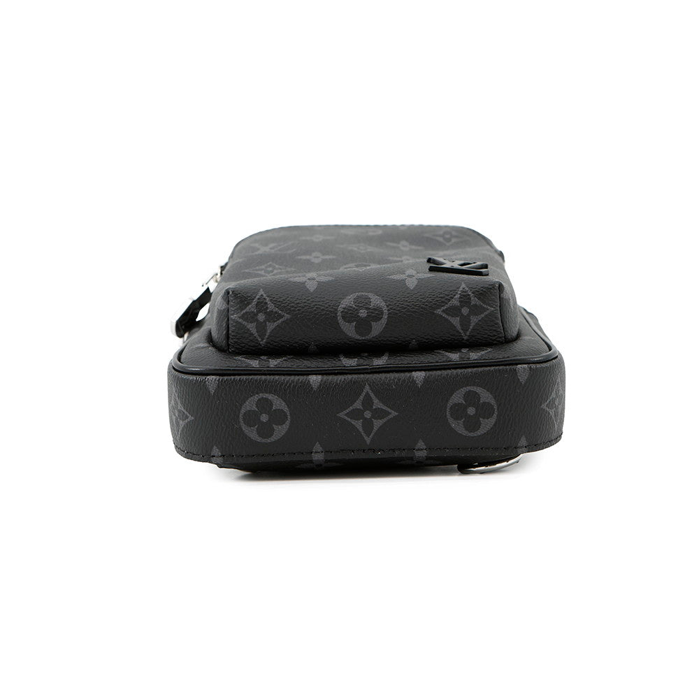 LOUIS VUITTON Avenue Sling Bag NoirM47137 Monogram Eclipse Size PM