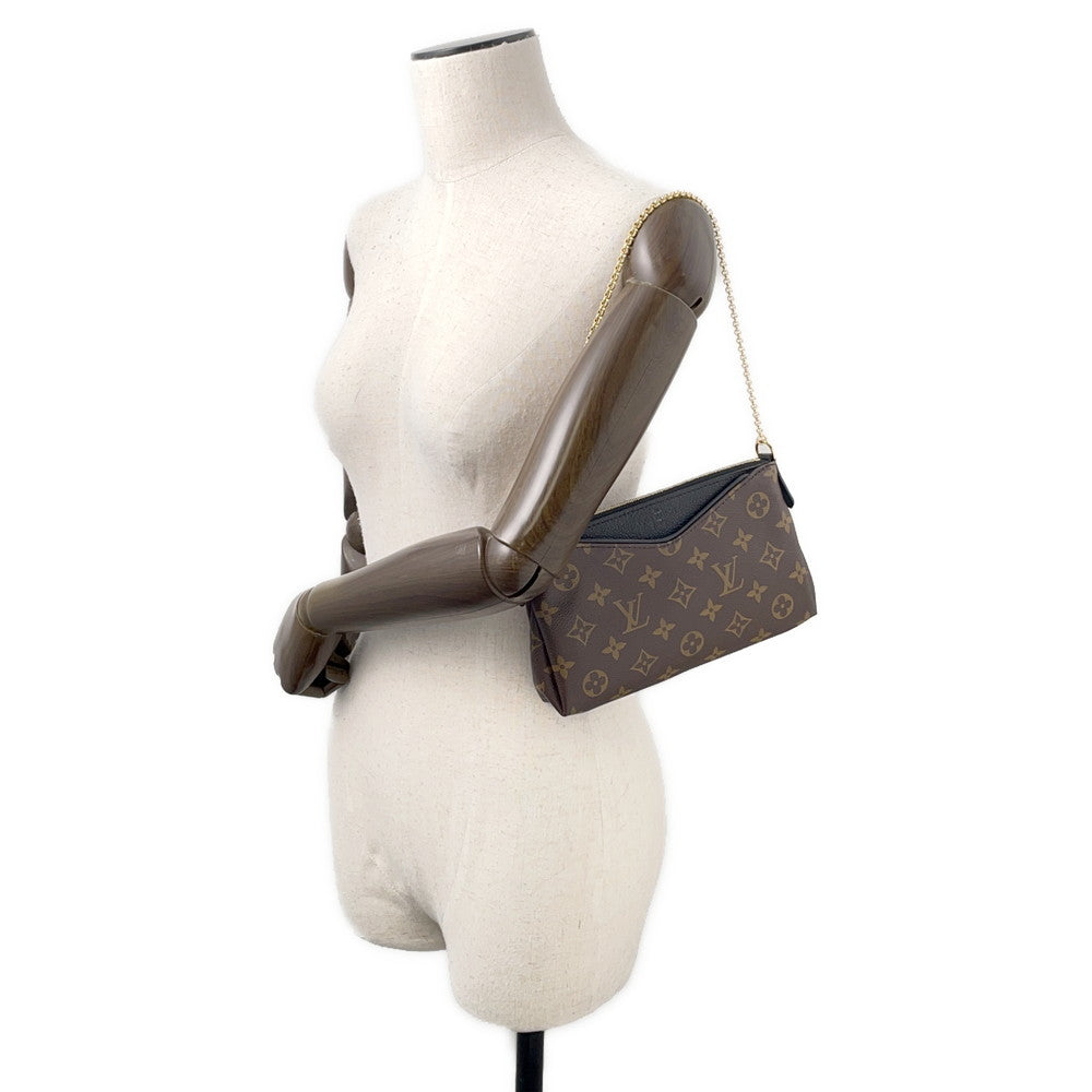 LOUIS VUITTON Pallas Clutch NoirM41639 Monogram