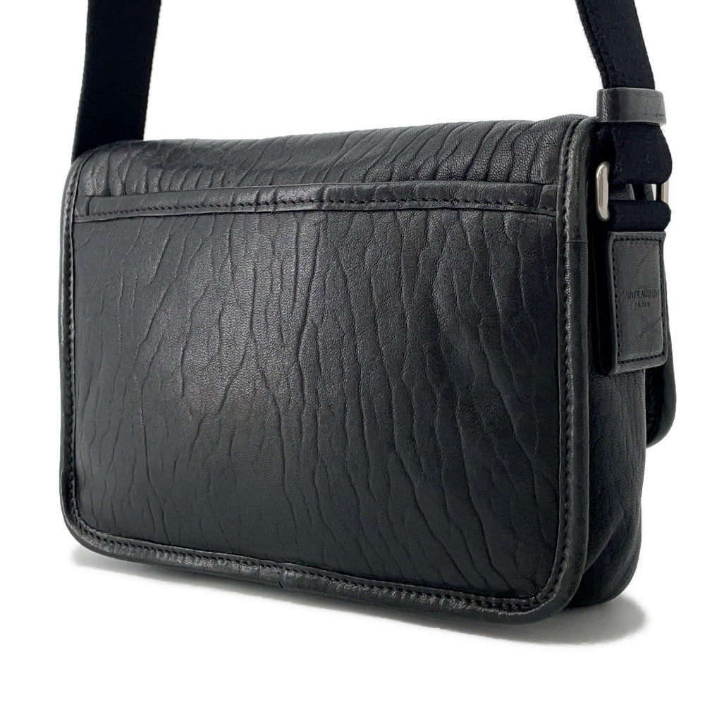 SAINT LAURENT PARIS Niki Shoulder Bag Black776611 Leather Size Small