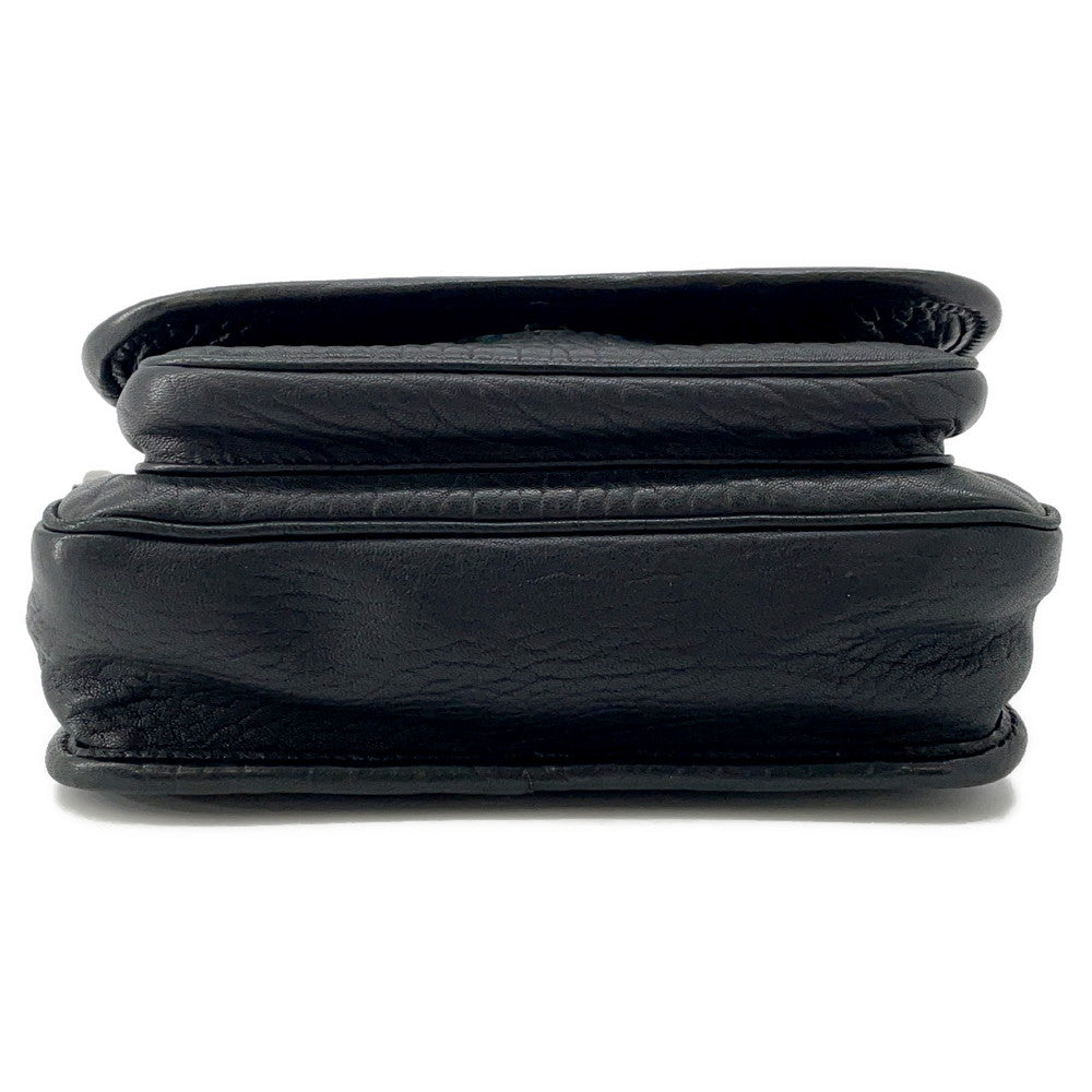 SAINT LAURENT PARIS Niki Shoulder Bag Black776611 Leather Size Small