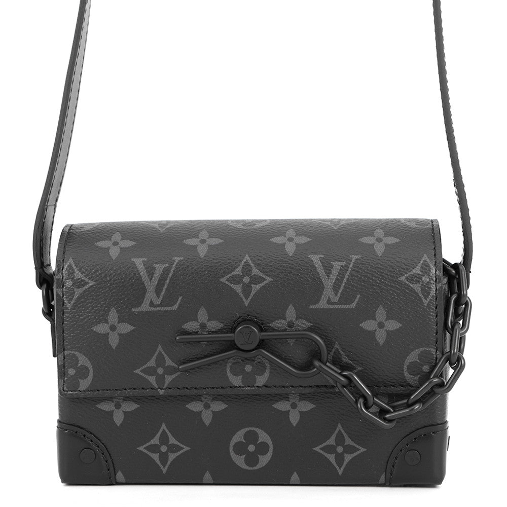LOUIS VUITTON Steamer Wearable Wallet BlackM81783 Monogram Eclipse