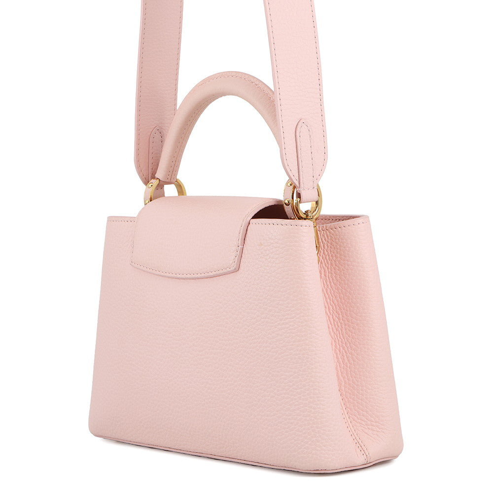 LOUIS VUITTON Capucines PinkM22178 Taurillon Leather Size BB
