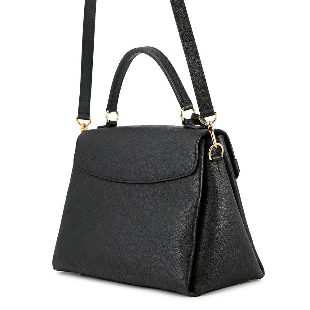 LOUIS VUITTON Georges NoirM53944 Monogram Empreinte Leather Size MM