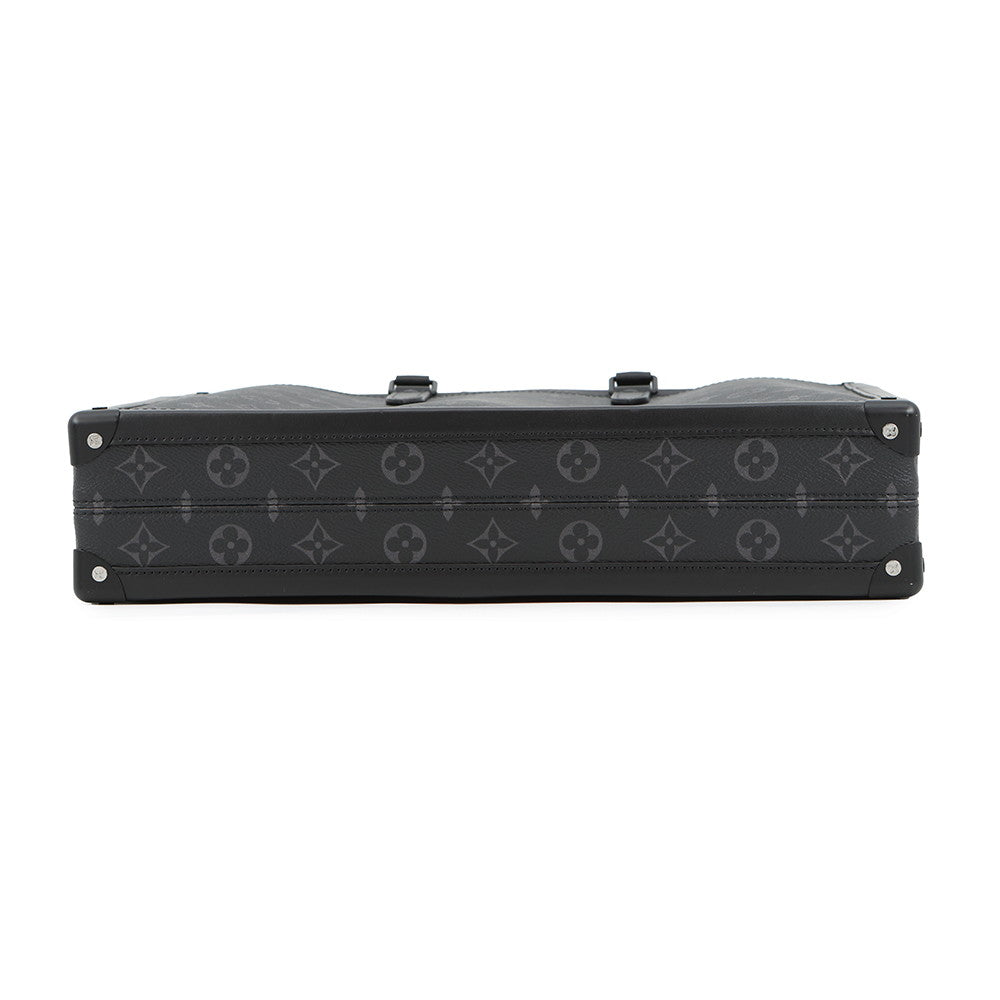 LOUIS VUITTON Soft Trunk?Briefcase NoirM44952 Monogram Eclipse