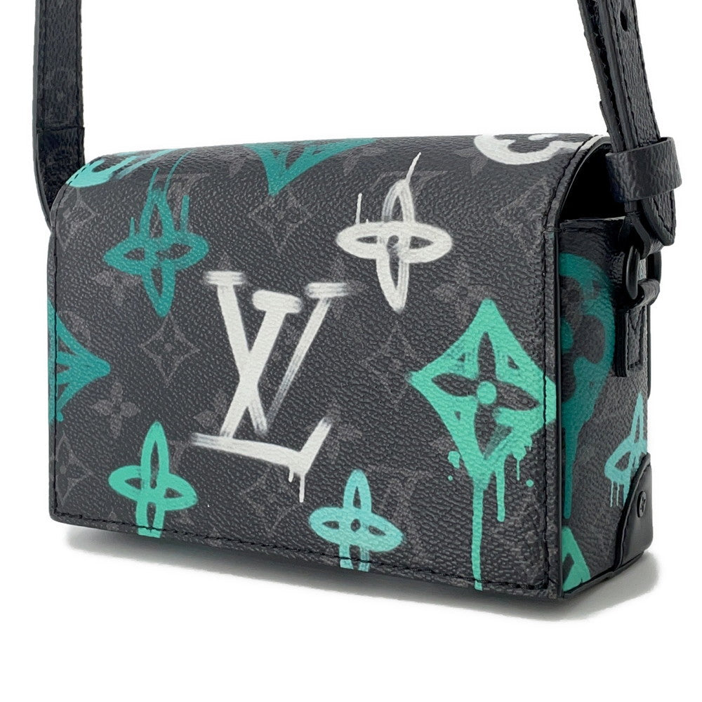 LOUIS VUITTON Steamer Wearable Wallet BlackM81852 Monogram Eclipse