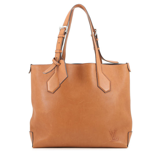 LOUIS VUITTON Cuir Millesime New Tote BrownM21344 Calf Leather