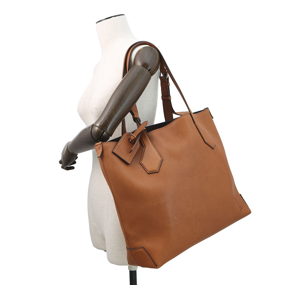 LOUIS VUITTON Cuir Millesime New Tote BrownM21344 Calf Leather