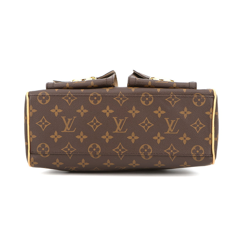 LOUIS VUITTON Manhattan BeigeM40026 Monogram Size PM