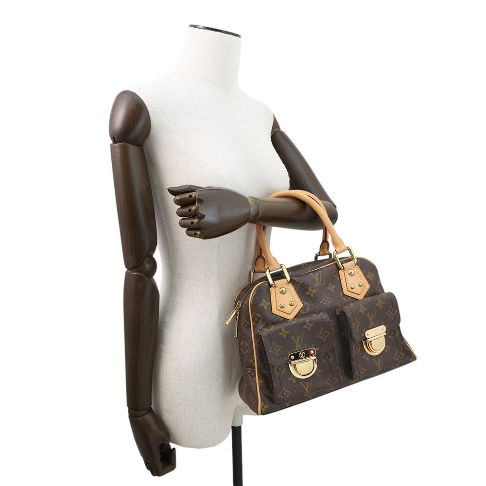 LOUIS VUITTON Manhattan BeigeM40026 Monogram Size PM