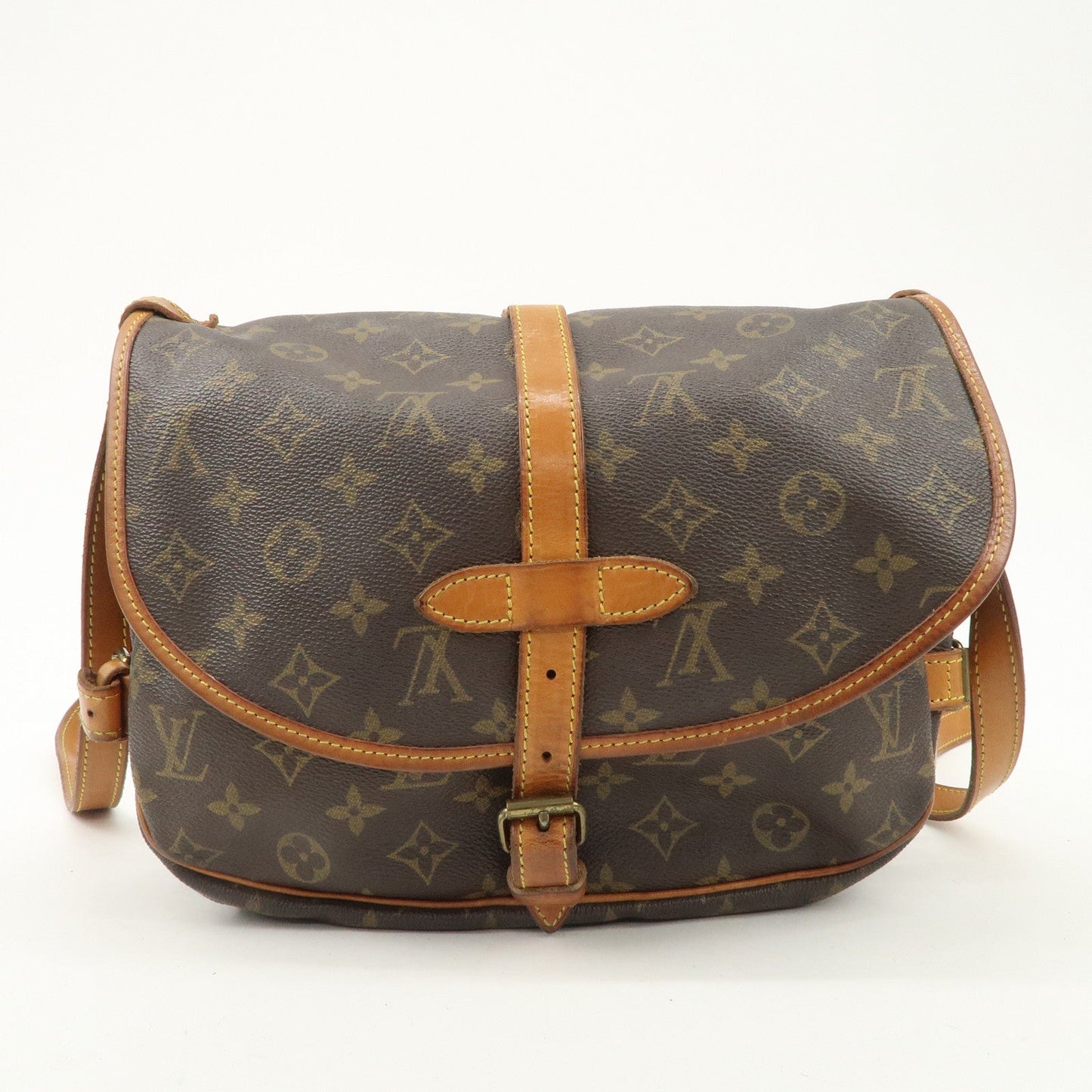 Louis Vuitton Monogram Saumur 30 Crossbody Bag Shoulder Bag M42256